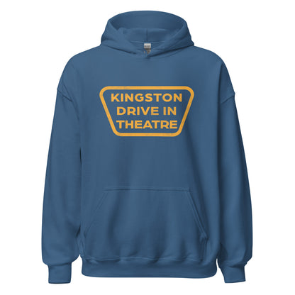 Kingston Drive-In Theatre Hoodie - Kingston, MA | Retro Movie Theatre Sweatshirt