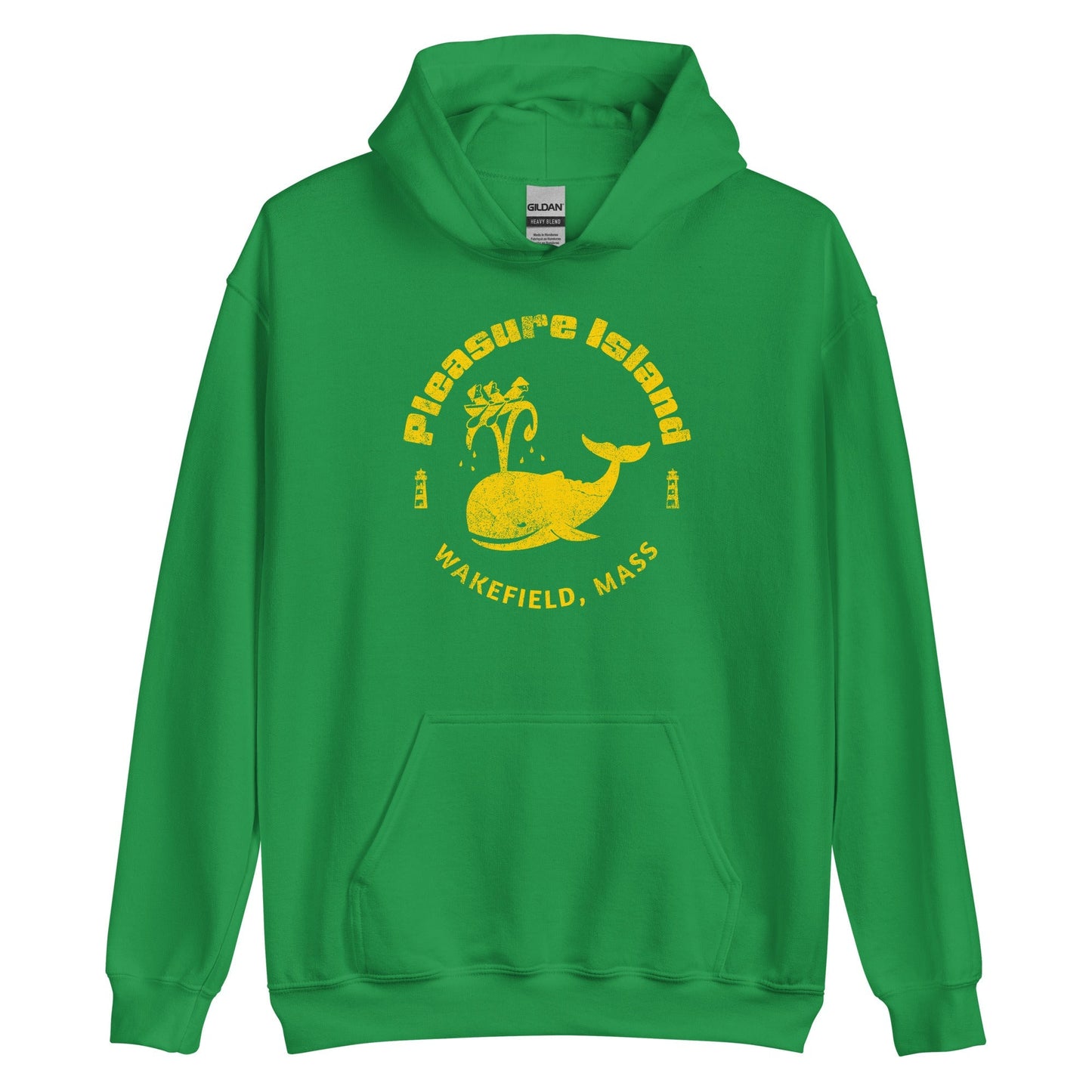 Pleasure Island Hoodie - Wakefield, MA | Old School Retro Amusement Park Sweatshirt