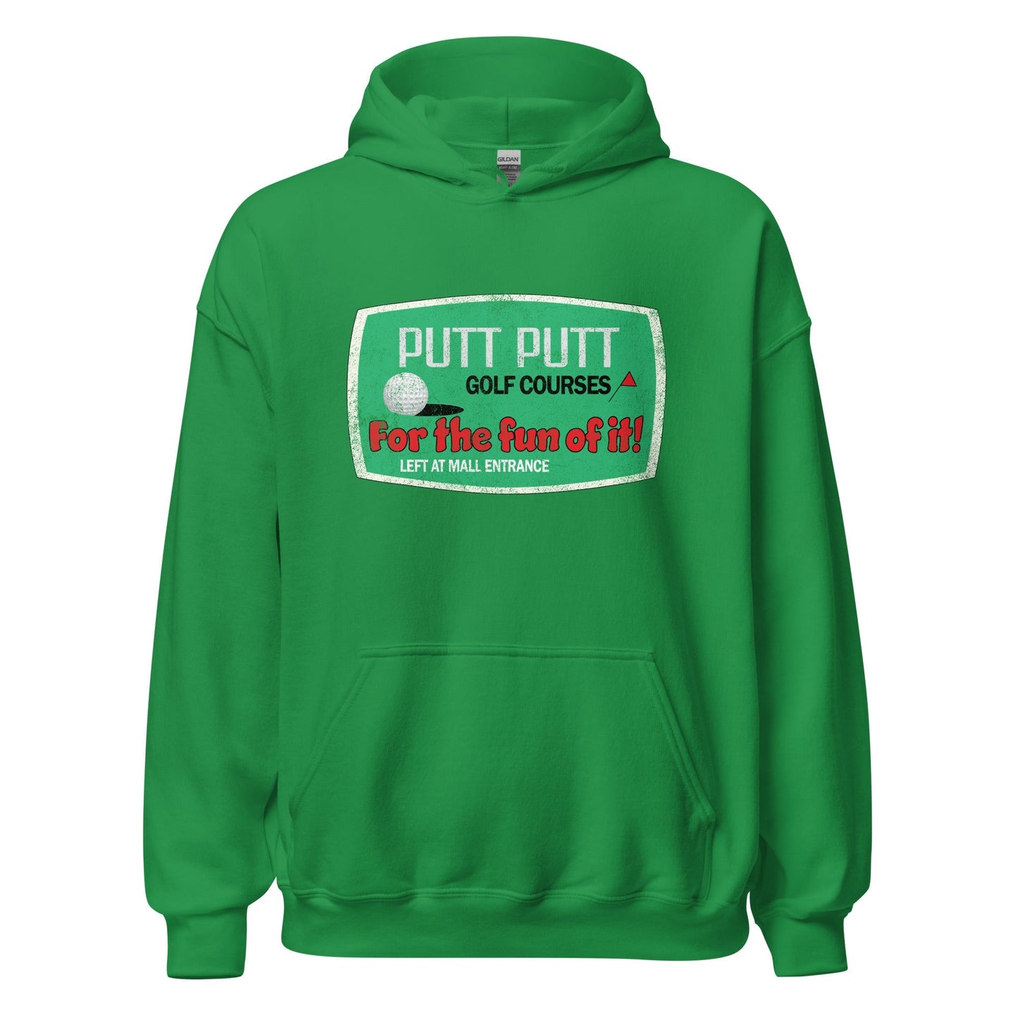 Putt Putt Hoodie - Brockton, MA | Vintage Mens & Womens Graphic Sweatshirt