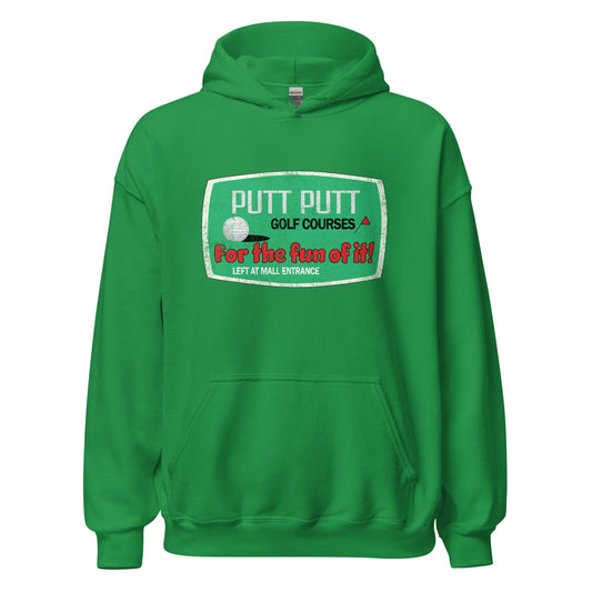 Putt Putt Hoodie - Brockton, MA | Vintage Mens & Womens Graphic Sweatshirt