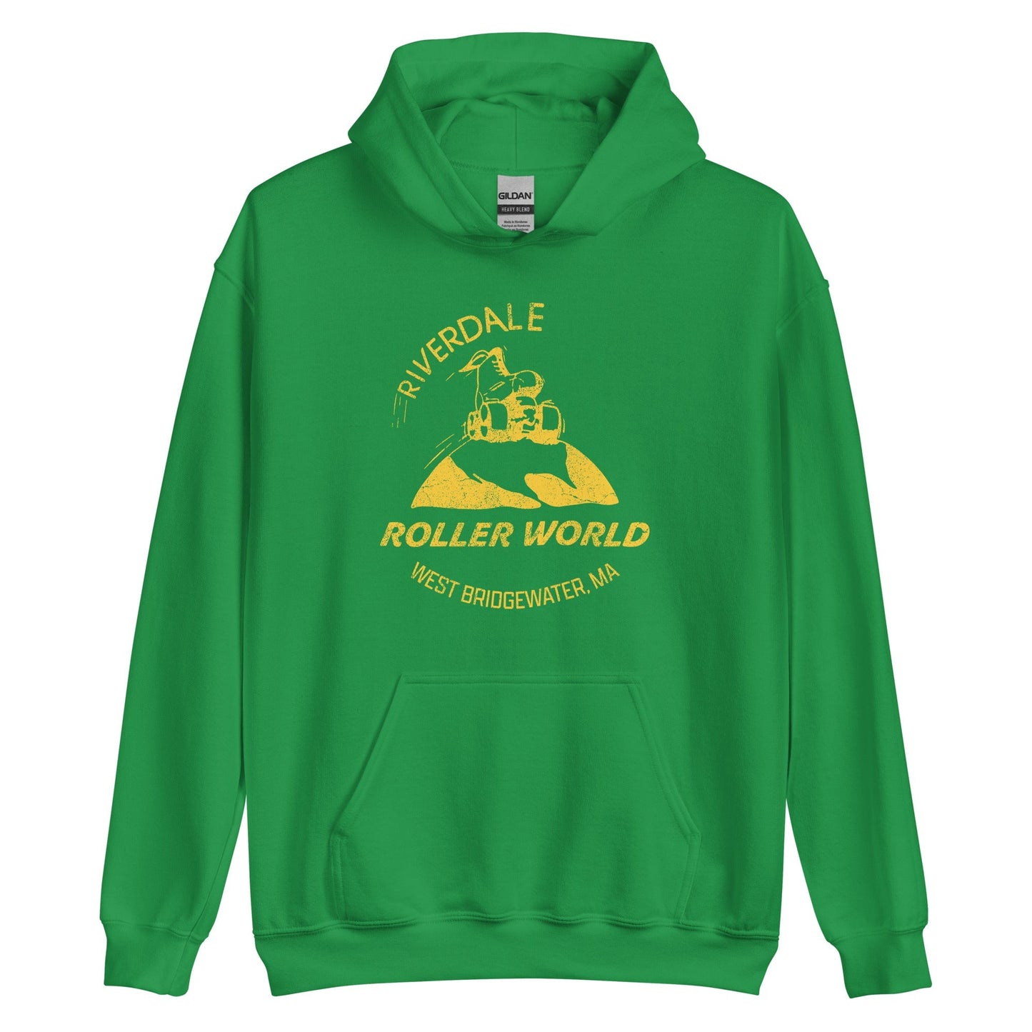 Riverdale Roller World Hoodie - West Bridgewater, MA | Vintage Roller Skating Rink Sweatshirt