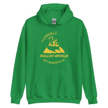 Riverdale Roller World Hoodie - West Bridgewater, MA | Vintage Roller Skating Rink Sweatshirt