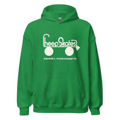 CheepSkates Roller Skating Rink Retro Hoodie - Swansea, MA | Vintage Graphic Sweatshirt