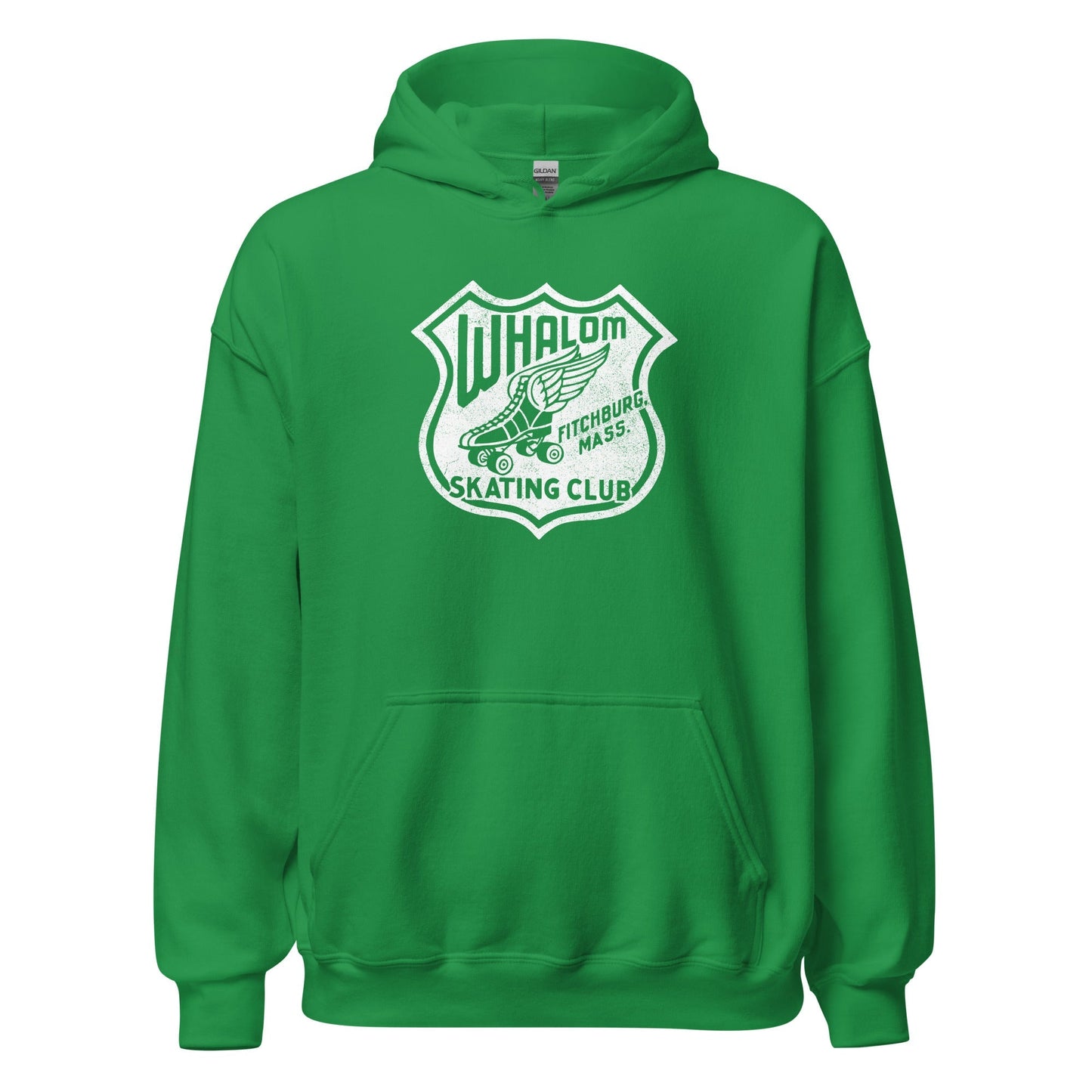 Whalom Skating Club Hoodie - Fitchburg, MA | Vintage Roller Skating Graphic Sweatshirt