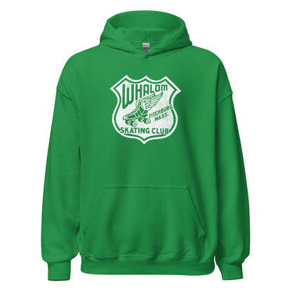 Whalom Skating Club Hoodie - Fitchburg, MA | Vintage Roller Skating Graphic Sweatshirt