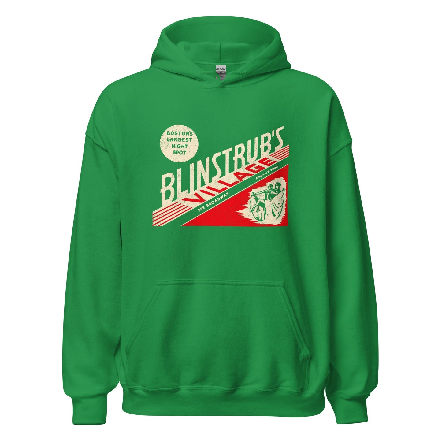 Blinstrub's Village Hoodie - Retro South Boston Nightclub Sweatshirt