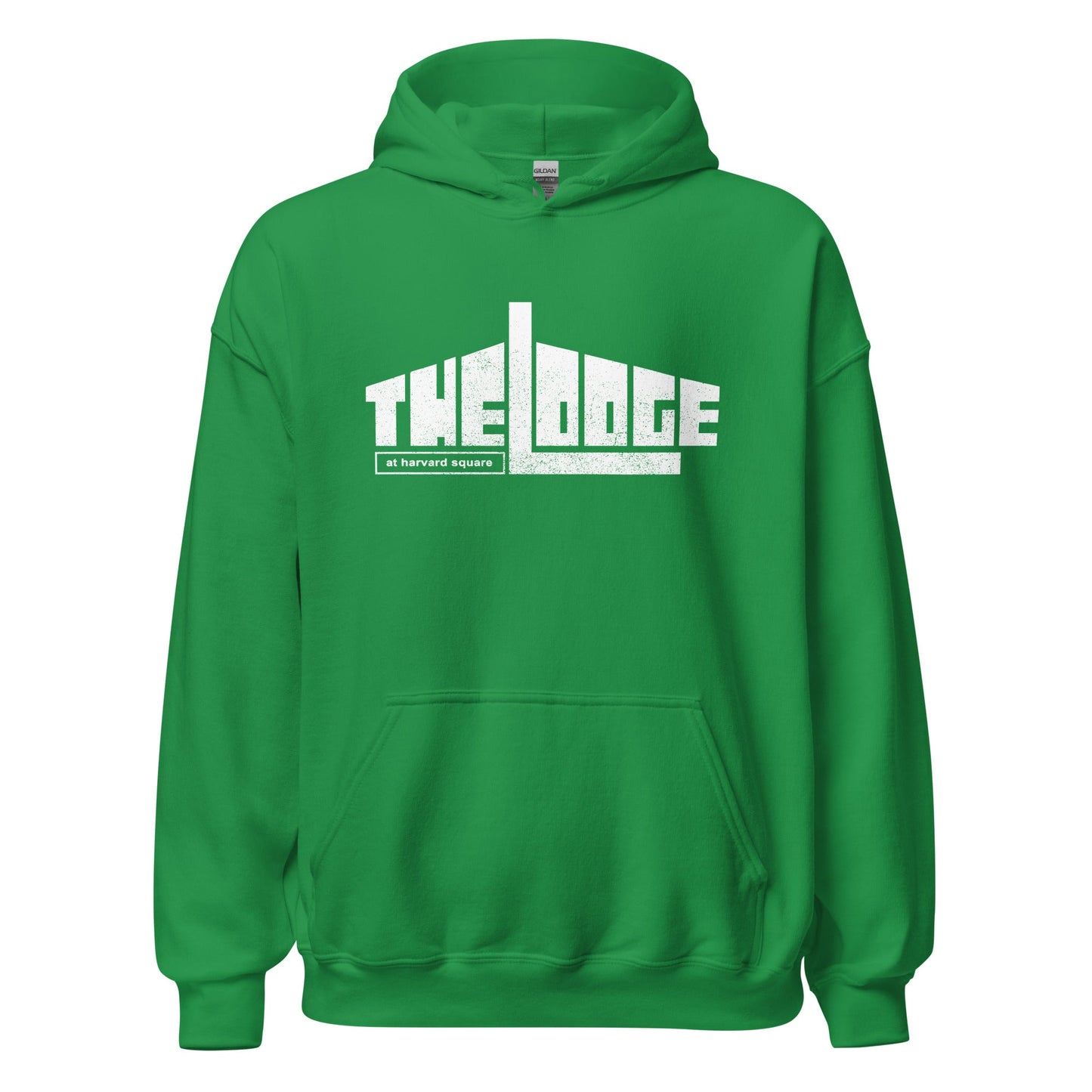 The Lodge at Harvard Square Retro Hoodie - Vintage Clothing Store Graphic Sweatshirt