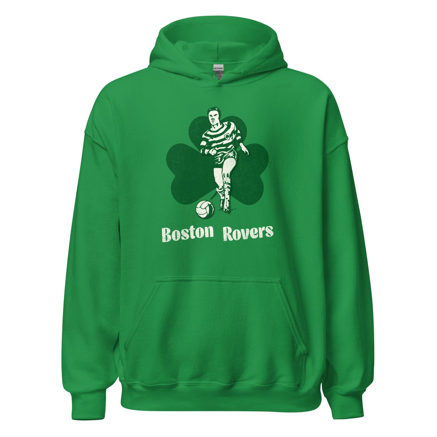 Boston Shamrock Rovers Hoodie | Retro 1960s Pro Soccer Throwback Sweatshirt