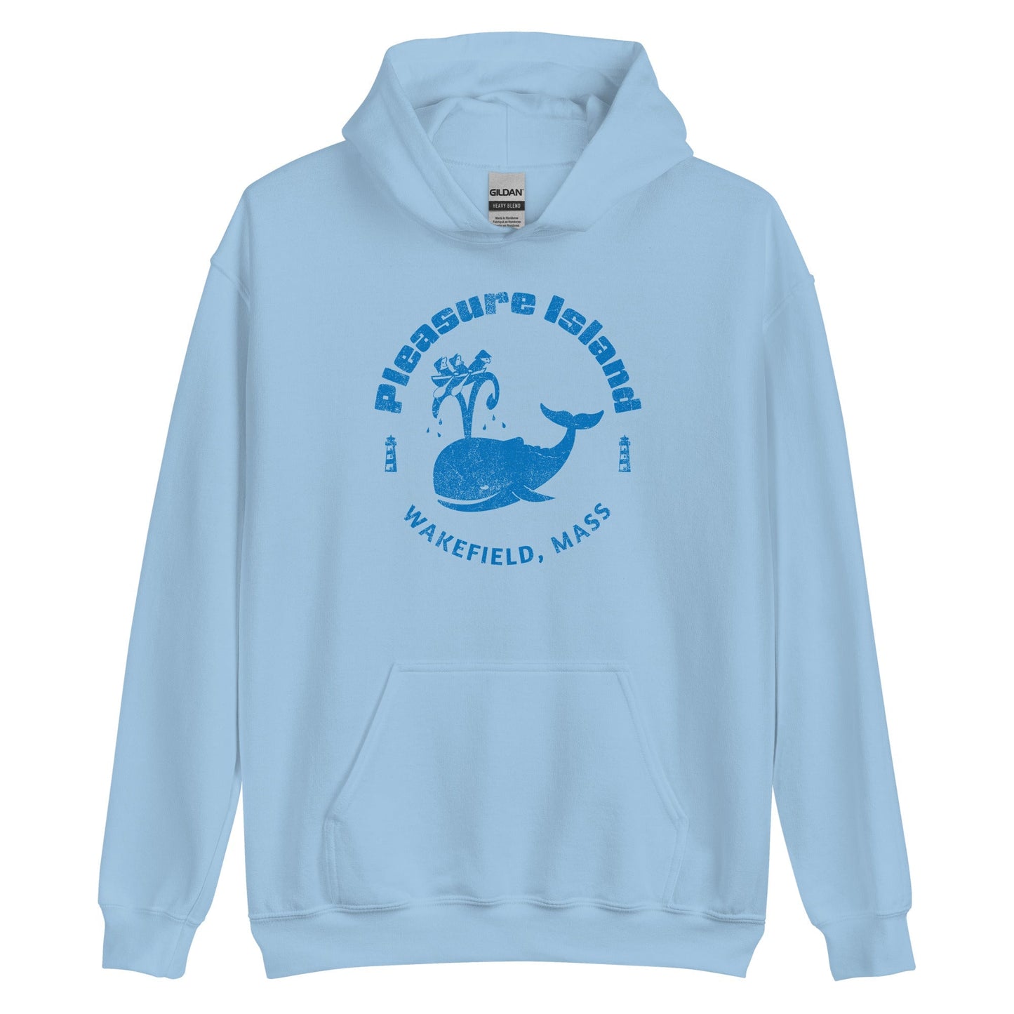 Pleasure Island Hoodie - Wakefield, MA | Old School Retro Amusement Park Sweatshirt