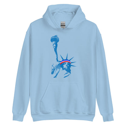 Statue of Liberty Patriotic Hoodie - Unisex 4th of July Sweatshirt