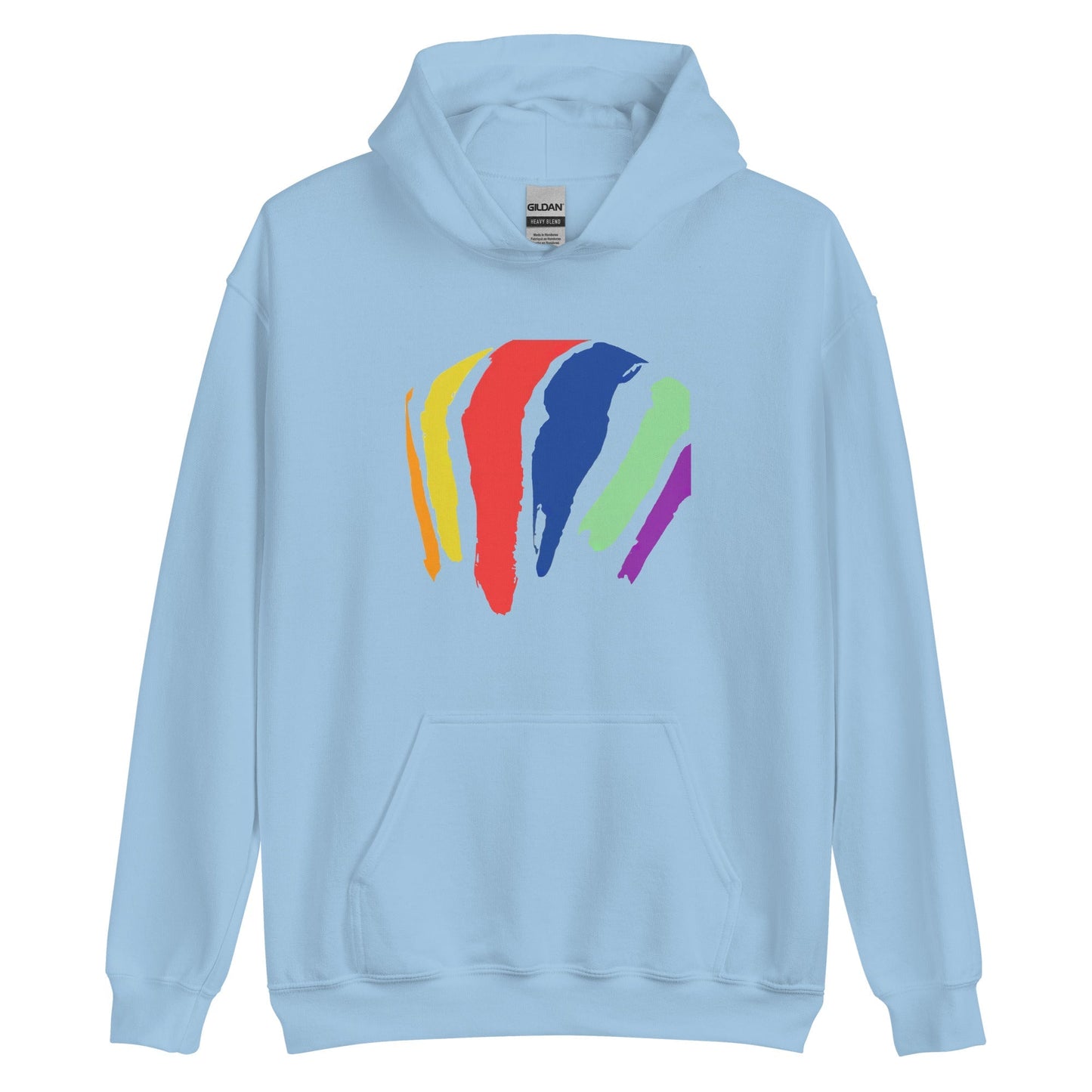 Rainbow Swash Hoodie - Dorchester, MA | Mens & Womens Graphic Sweatshirt