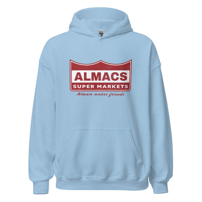 Almacs Super Market Hoodie - Retro Mens & Womens Vintage Graphic Sweatshirt