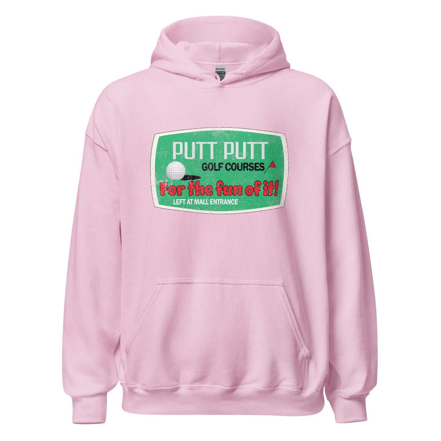 Putt Putt Hoodie - Brockton, MA | Vintage Mens & Womens Graphic Sweatshirt