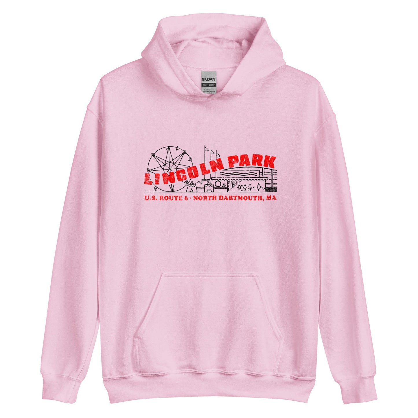 Lincoln Park Hoodie - North Dartmouth, MA | Vintage Amusement Park Sweatshirt