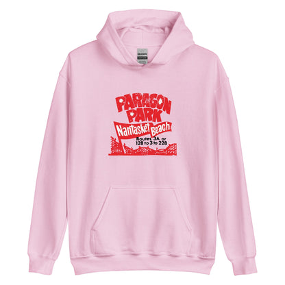 Paragon Park Hoodie - Nastasket Beach, Hull MA | Vintage Amusement Park Sweatshirt