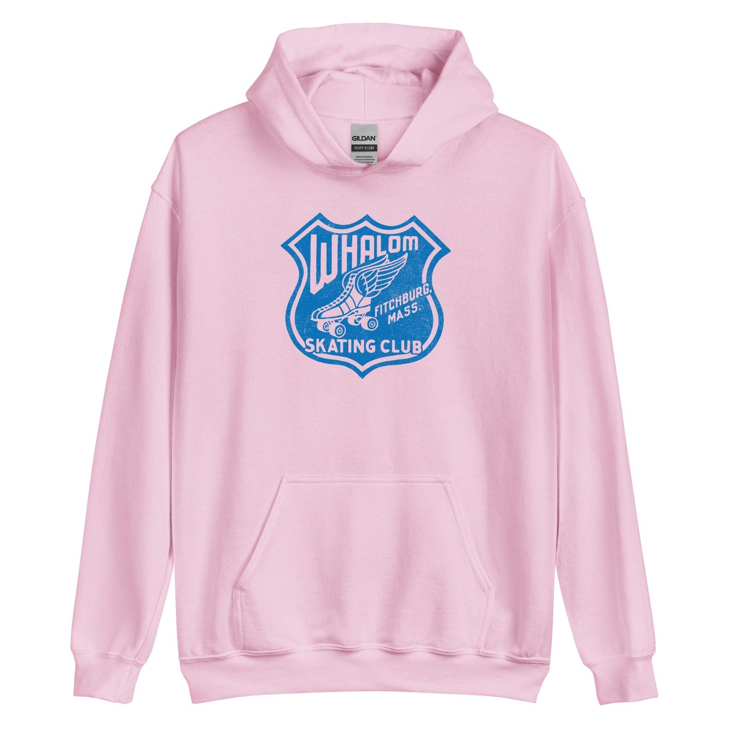 Whalom Skating Club Hoodie - Fitchburg, MA | Vintage Roller Skating Graphic Sweatshirt