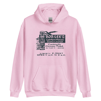 Bob Lee's Islander Hoodie - Boston, MA | Retro Tiki Bar Lounge Sweatshirt