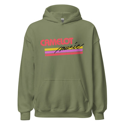 Camelot Music Vintage Hoodie - Retro Music Store Sweatshirt