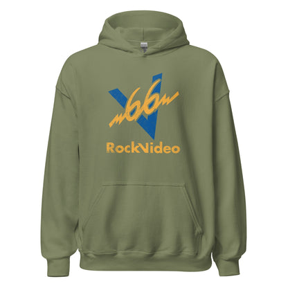 V66 Rock Video Hoodie - Vintage Boston Music Sweatshirt