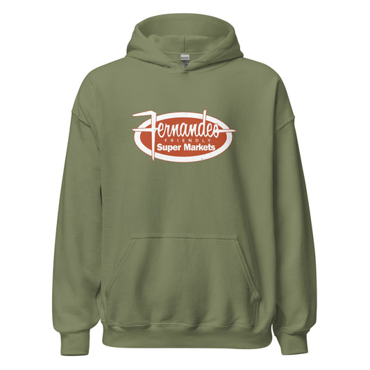 Fernandes Super Market Hoodie | Vintage New England Grocery Store Sweatshirt