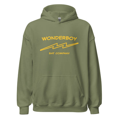 Wonderboy Bat Co Hoodie - Classic 80s Movie Natural Sweatshirt