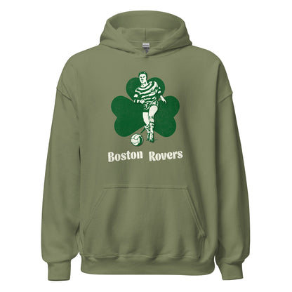 Boston Shamrock Rovers Hoodie | Retro 1960s Pro Soccer Throwback Sweatshirt