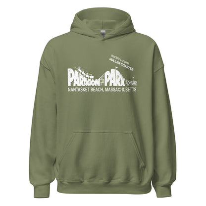 Paragon Park Hoodie - Nastasket Beach, Hull MA | Vintage Amusement Park Sweatshirt