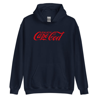 Cape Cod Vintage Cola Hoodie - Throwback Vintage Cola Sweatshirt | Cape Cod, Massachusetts