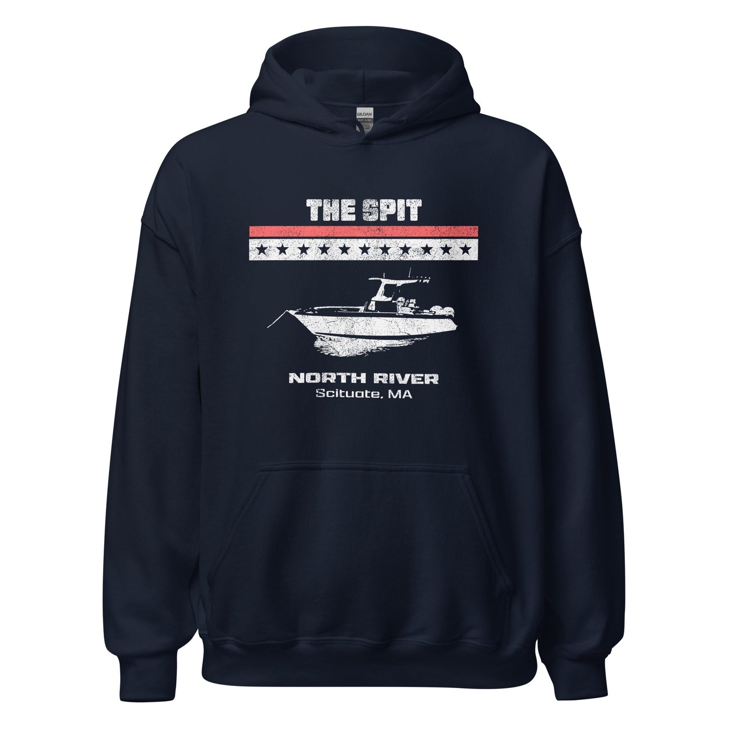 Scituate The Spit  Hoodie - North River | Mens & Womens Graphic Sweatshirt