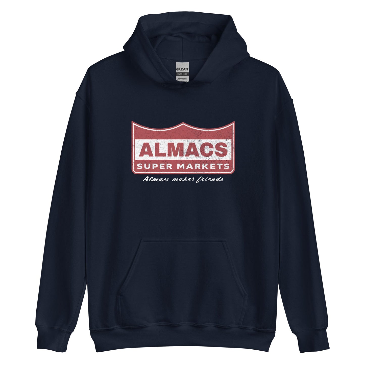 Almacs Super Market Hoodie - Retro Mens & Womens Vintage Graphic Sweatshirt