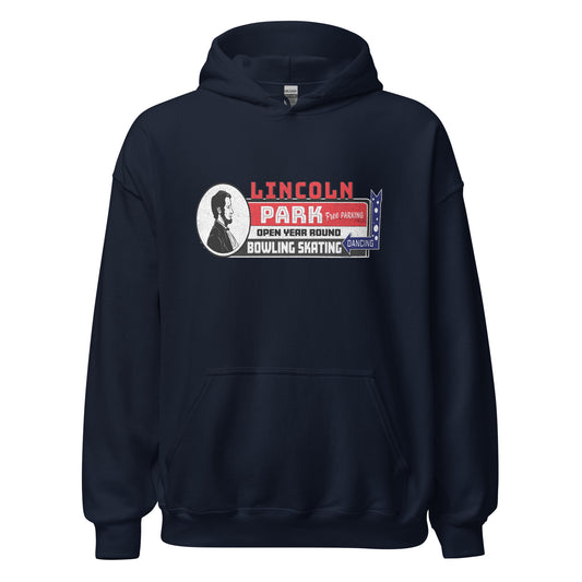 Lincoln Park Hoodie - North Dartmouth, MA | Vintage Amusement Park Sweatshirt