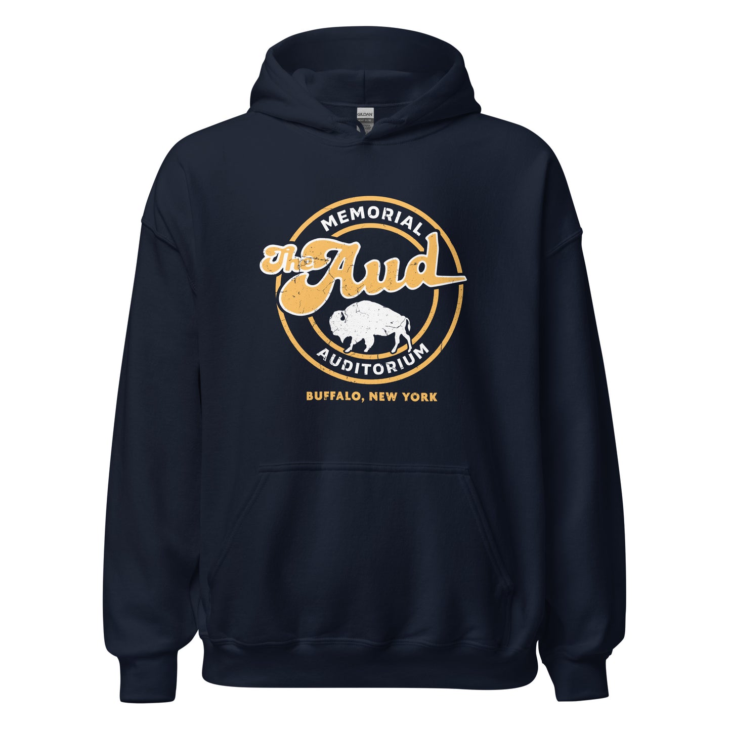 The Aud Hoodie - Buffalo, NY | Memorial Auditorium Retro Hockey Sweatshirt