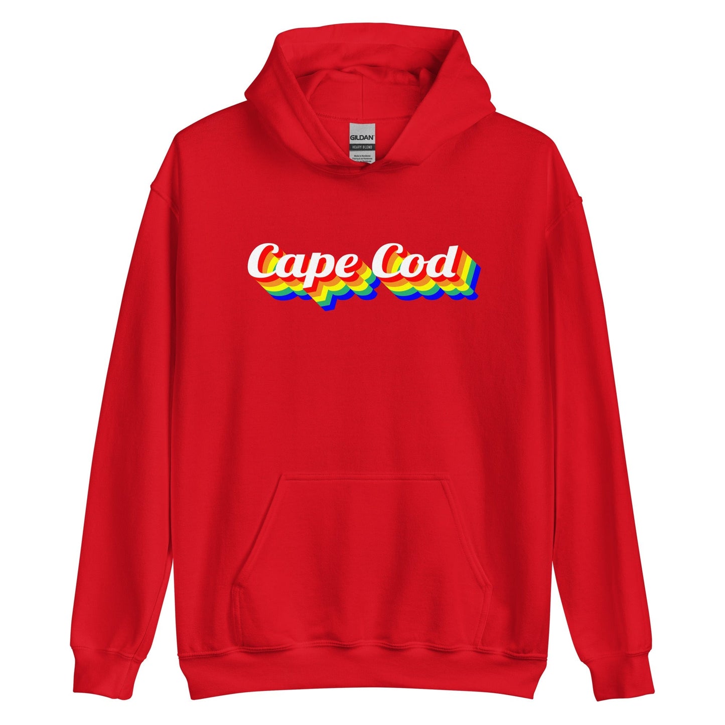 Cape Cod Rainbow Hoodie - Cape Cod, Massachusetts | Mens & Womens Sweathshirt