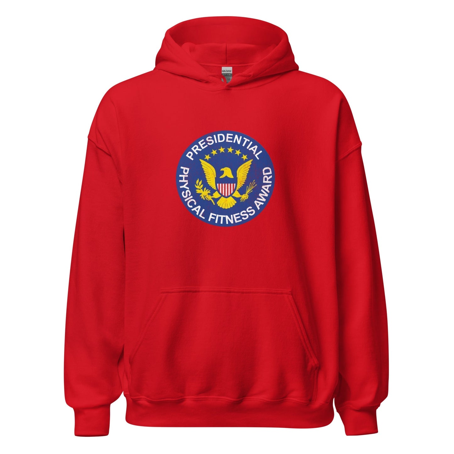 Presidential Physical Fitness Award Patch Retro Hoodie