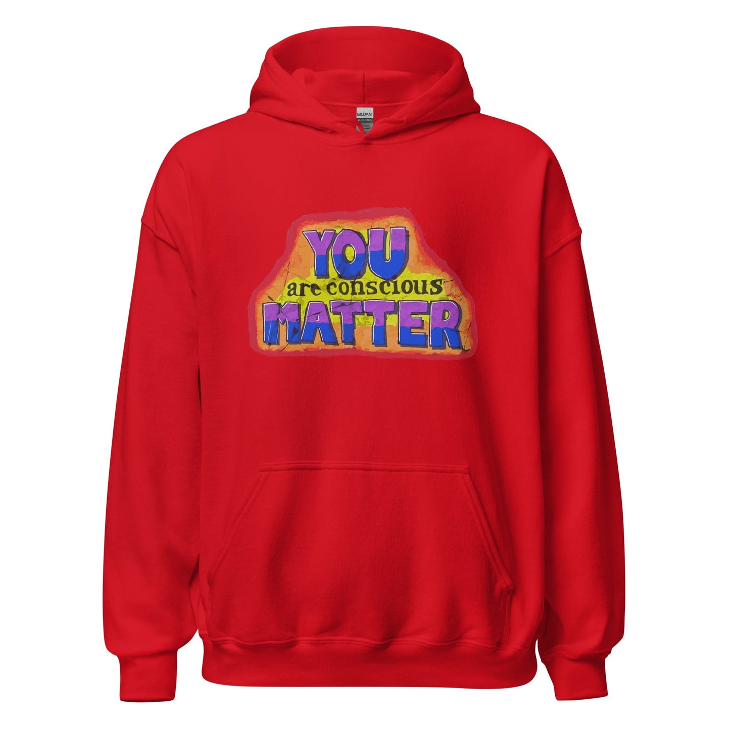 Quincy Quarries Graffiti Hoodie - Quincy, MA | "You Are Concious Matter"