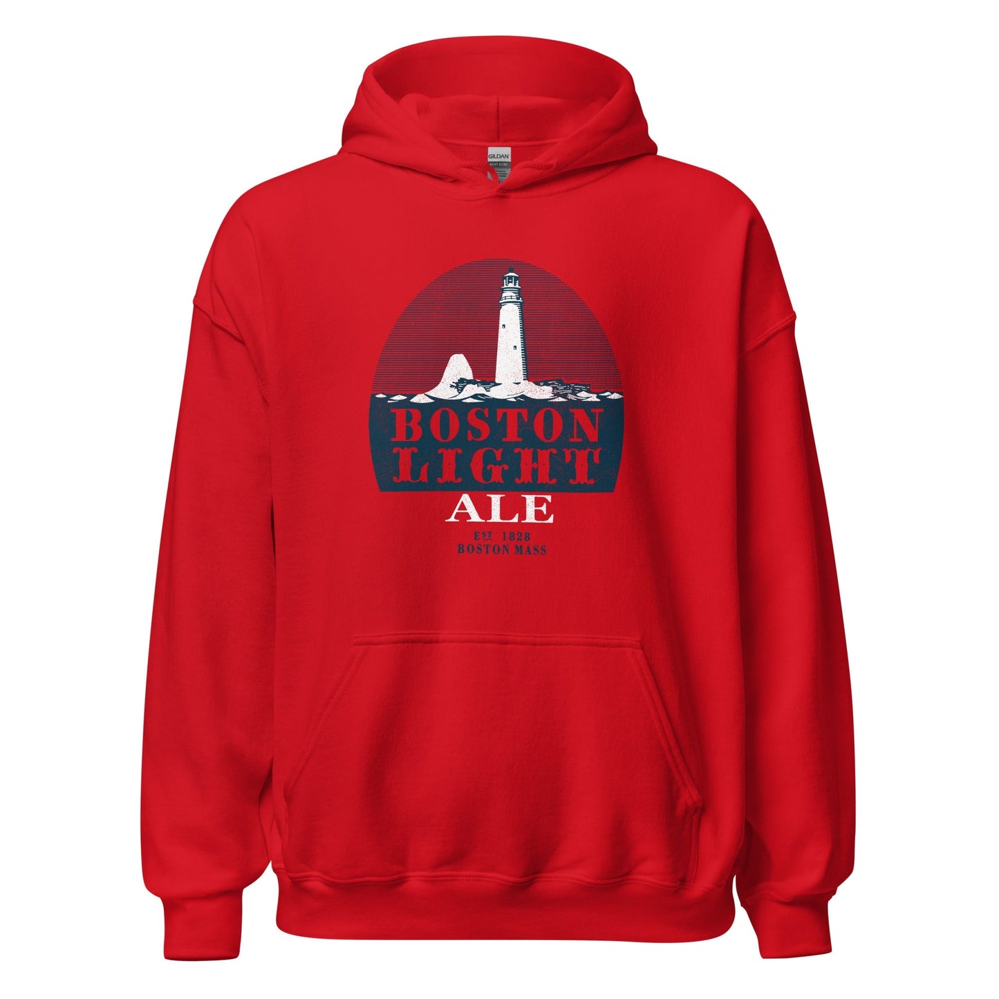 Boston Light Ale Hoodie - Old School Boston Brewery Sweatshirt