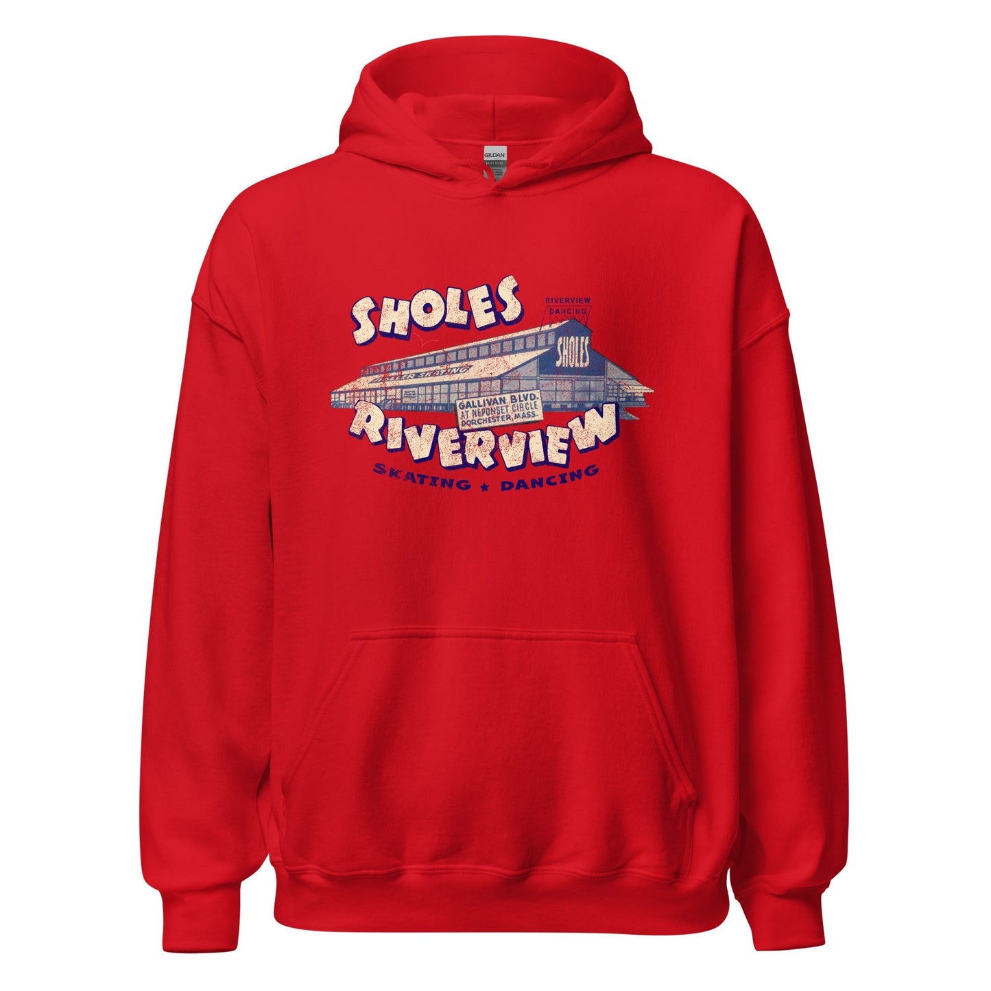 Sholes Riverview Hoodie - Dorchester, MA | Retro Roller Rink & Dancing