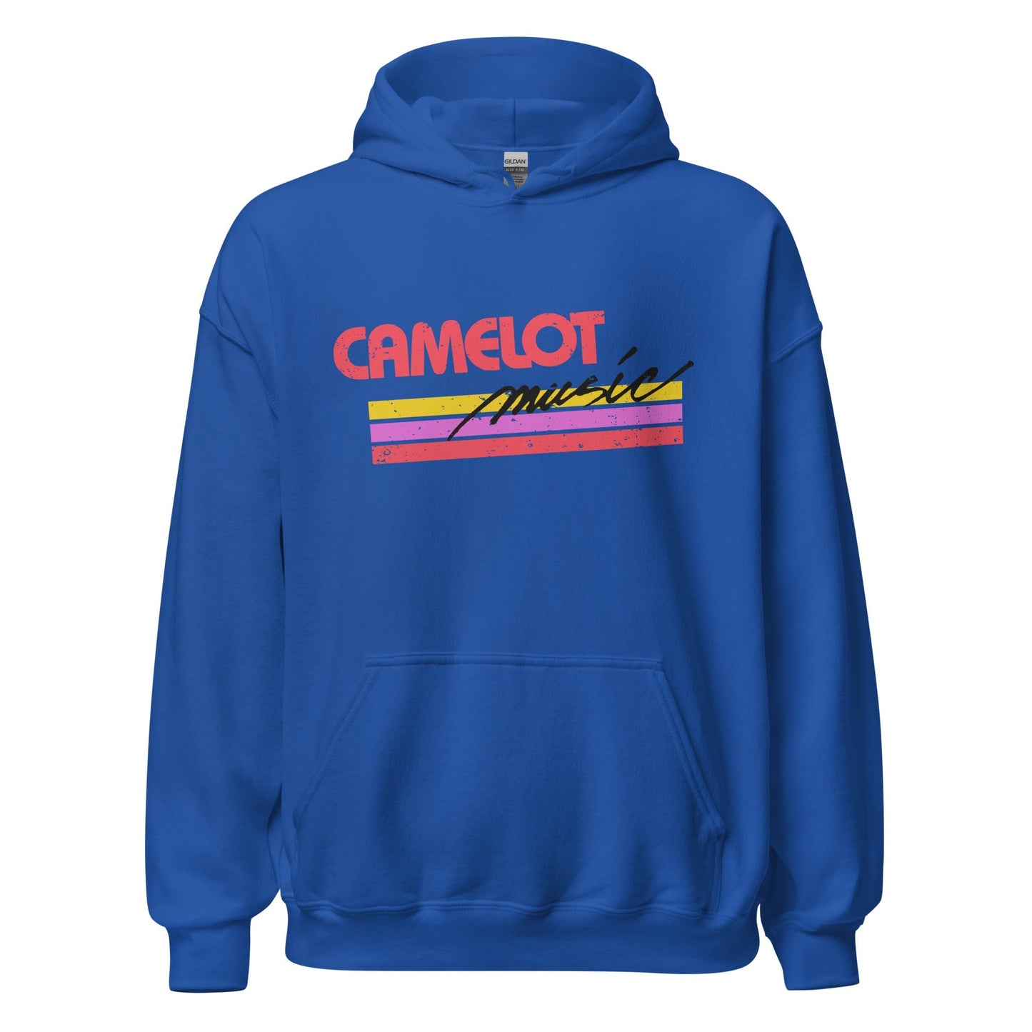 Camelot Music Vintage Hoodie - Retro Music Store Sweatshirt