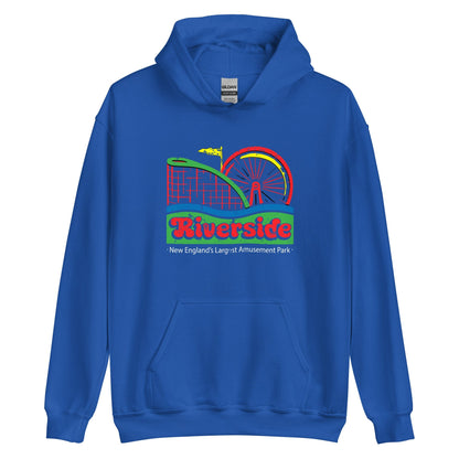 Riverside Amusement Park Hoodie - Agawam, MA | Vintage Graphic Sweatshirt