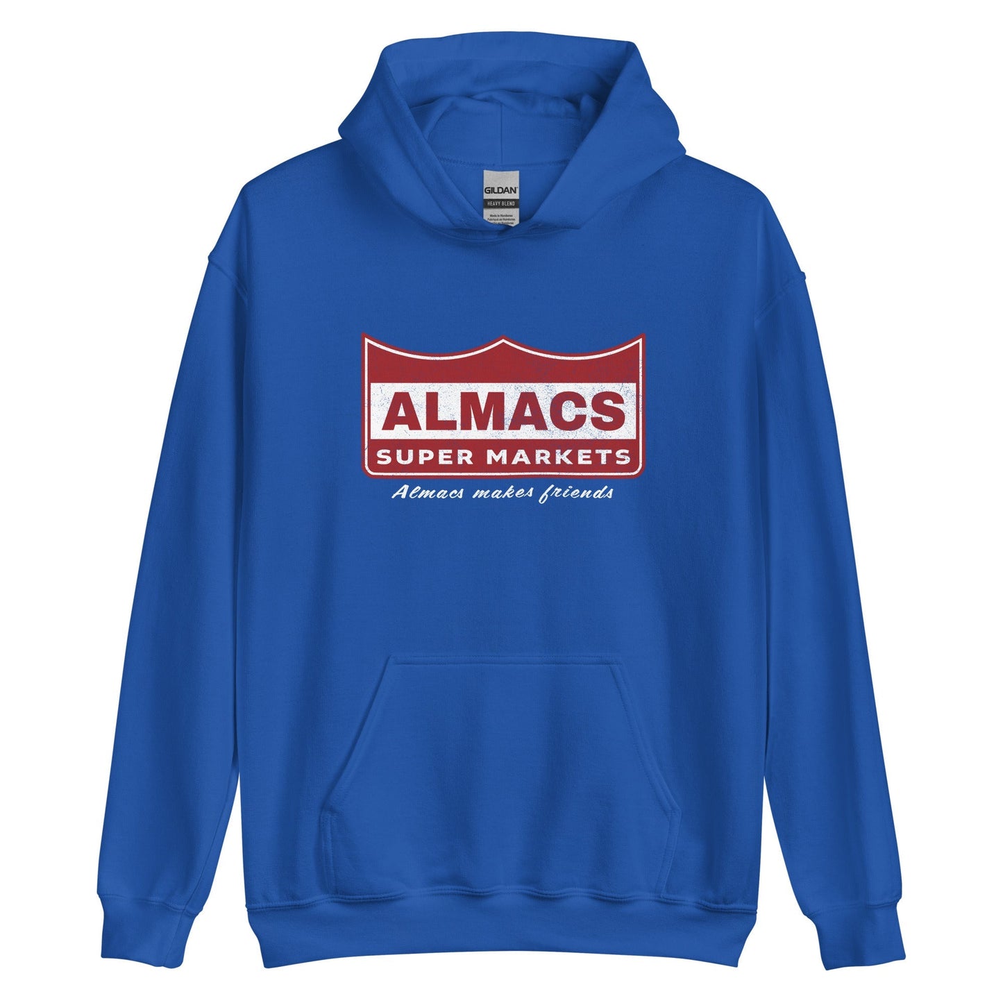 Almacs Super Market Hoodie - Retro Mens & Womens Vintage Graphic Sweatshirt