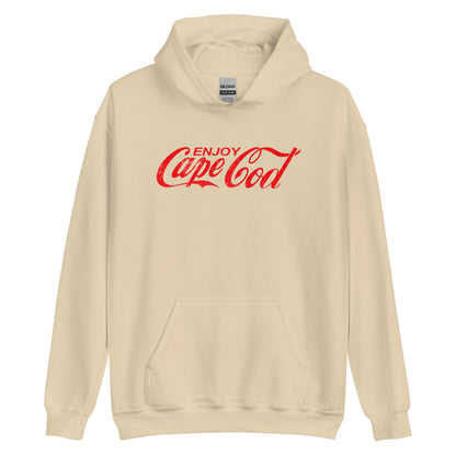 Cape Cod Vintage Cola Hoodie - Throwback Vintage Cola Sweatshirt | Cape Cod, Massachusetts