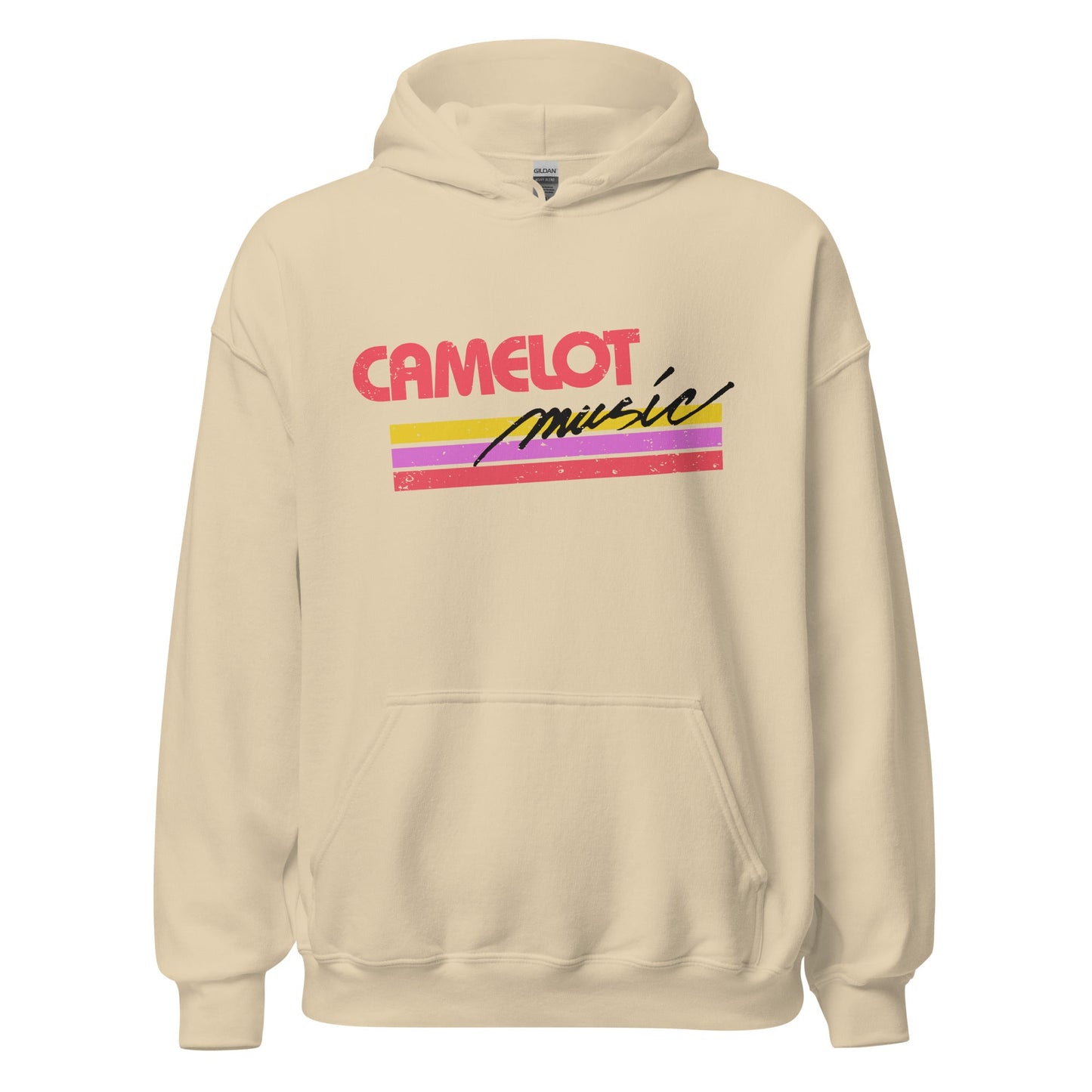 Camelot Music Vintage Hoodie - Retro Music Store Sweatshirt