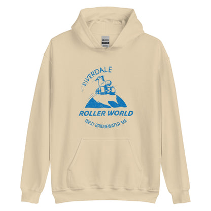 Riverdale Roller World Hoodie - West Bridgewater, MA | Vintage Roller Skating Rink Sweatshirt