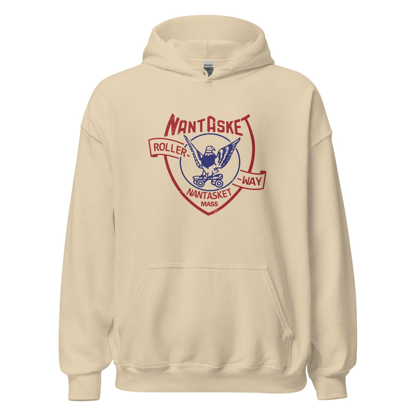 Nantasket Rolleway Vintage Hoodie | Retro Roller Skating Rink Sweatshirt