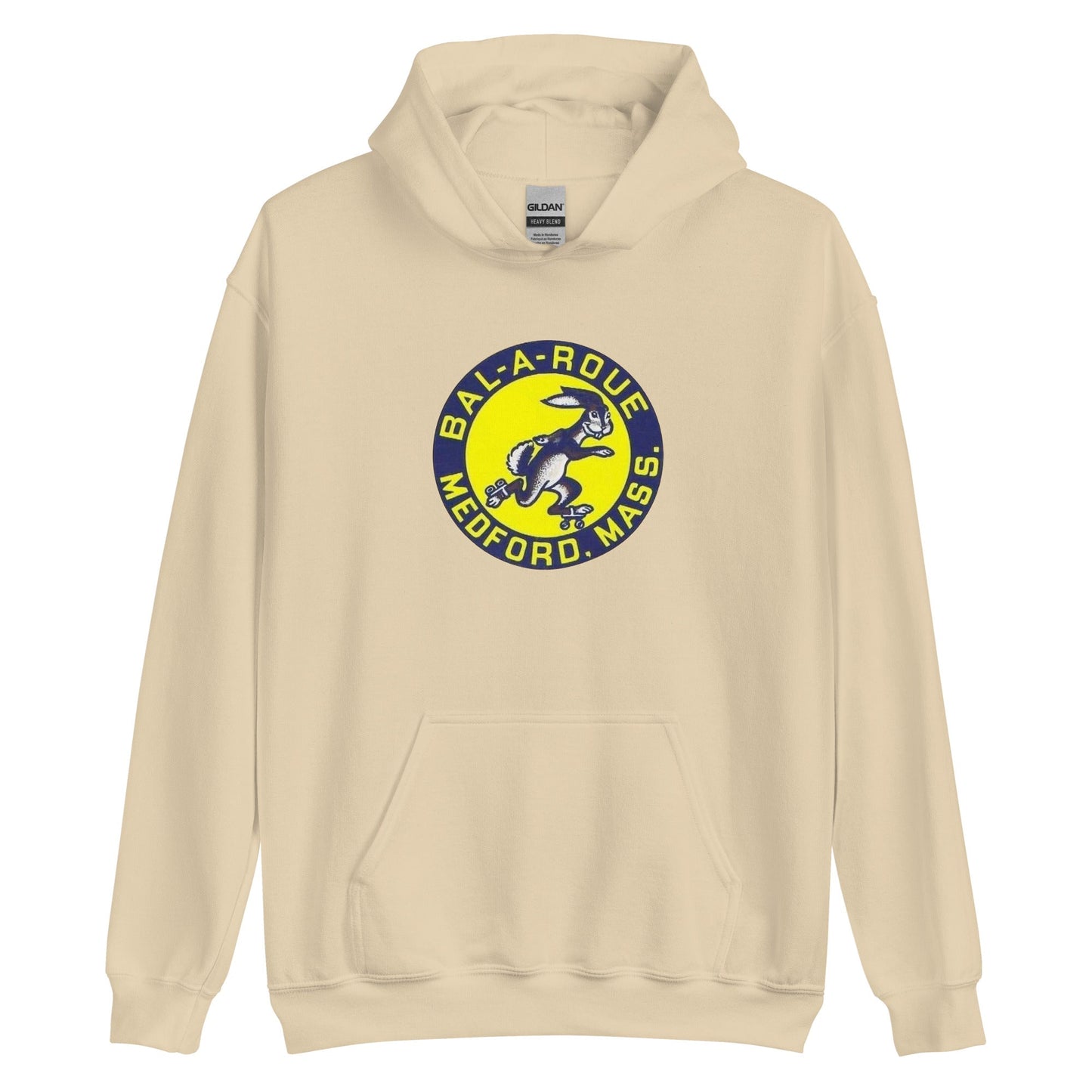 Bal-a-Roue Hoodie - Medford, MA | Retro Roller Skating Vintage Graphic Sweatshirt