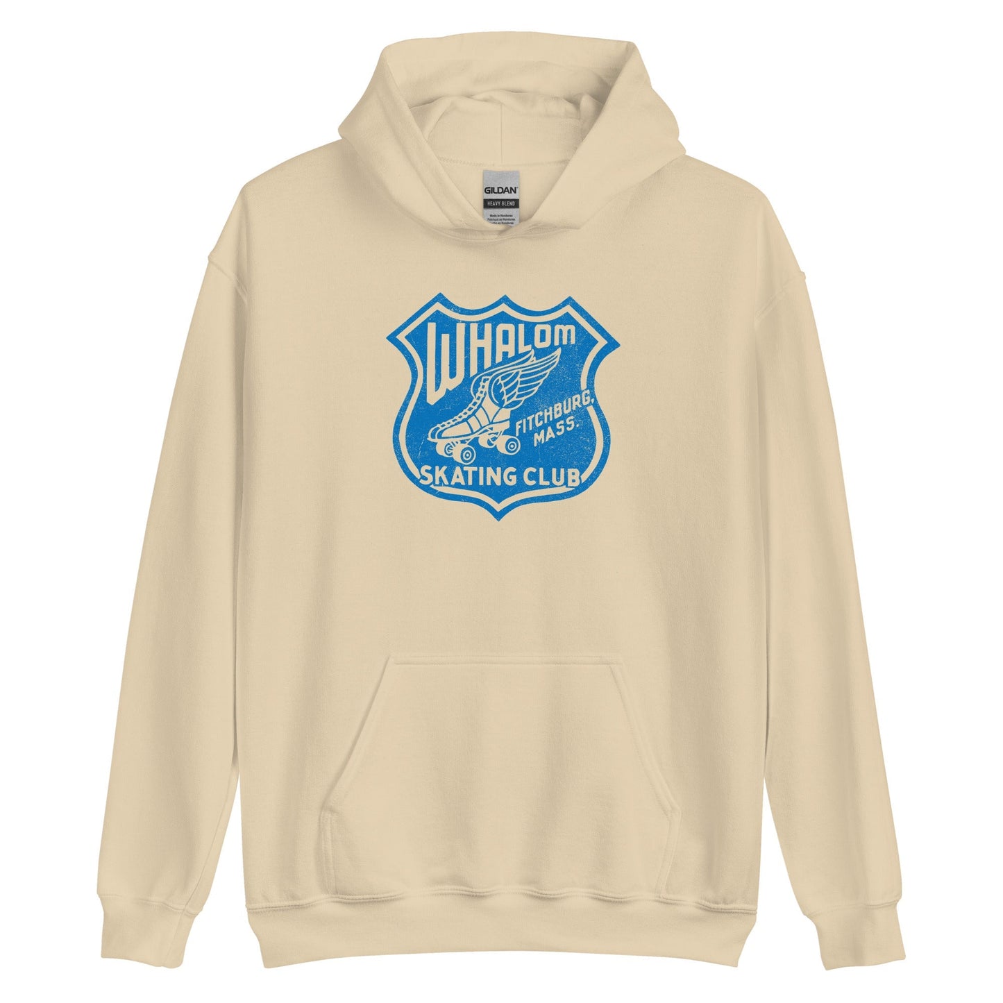 Whalom Skating Club Hoodie - Fitchburg, MA | Vintage Roller Skating Graphic Sweatshirt