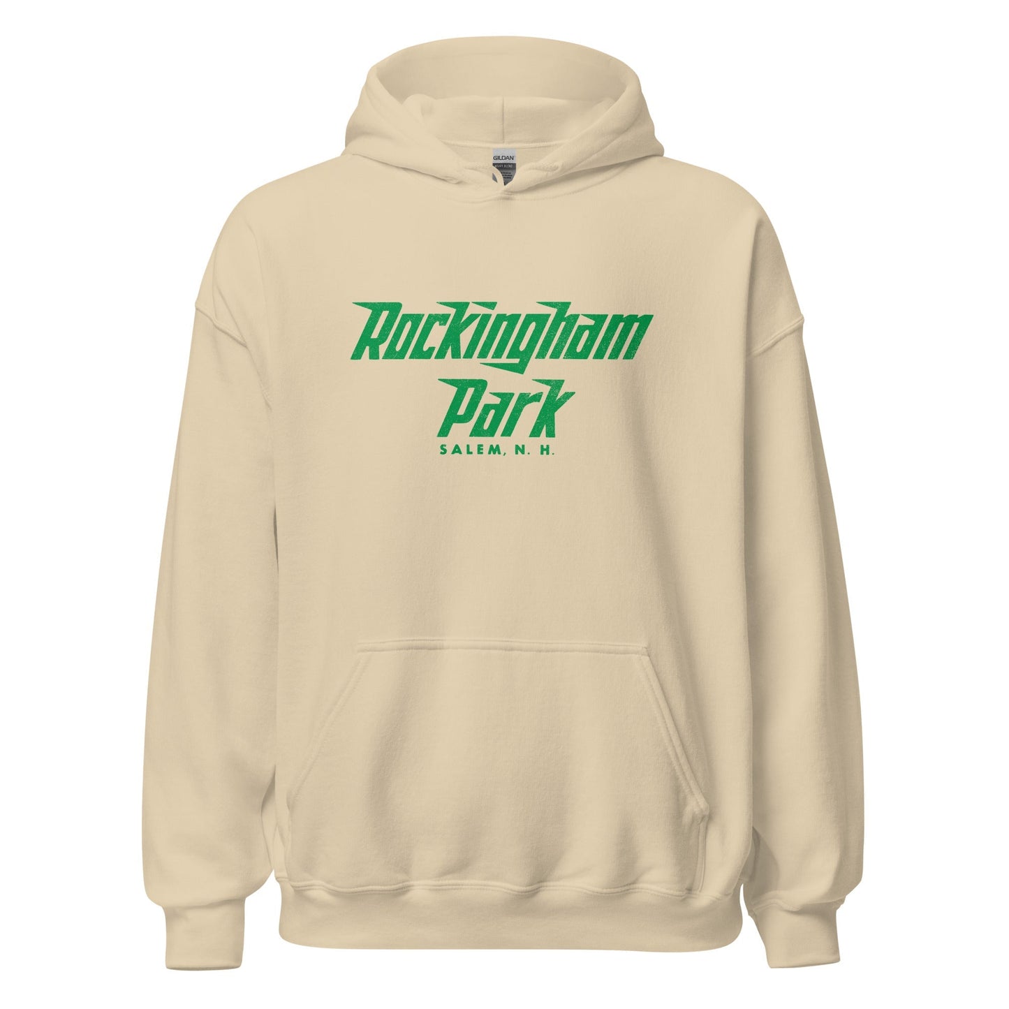 Rockingham Park Hoodie - Salem, NH | Retro Horse Racing Sweatshirt