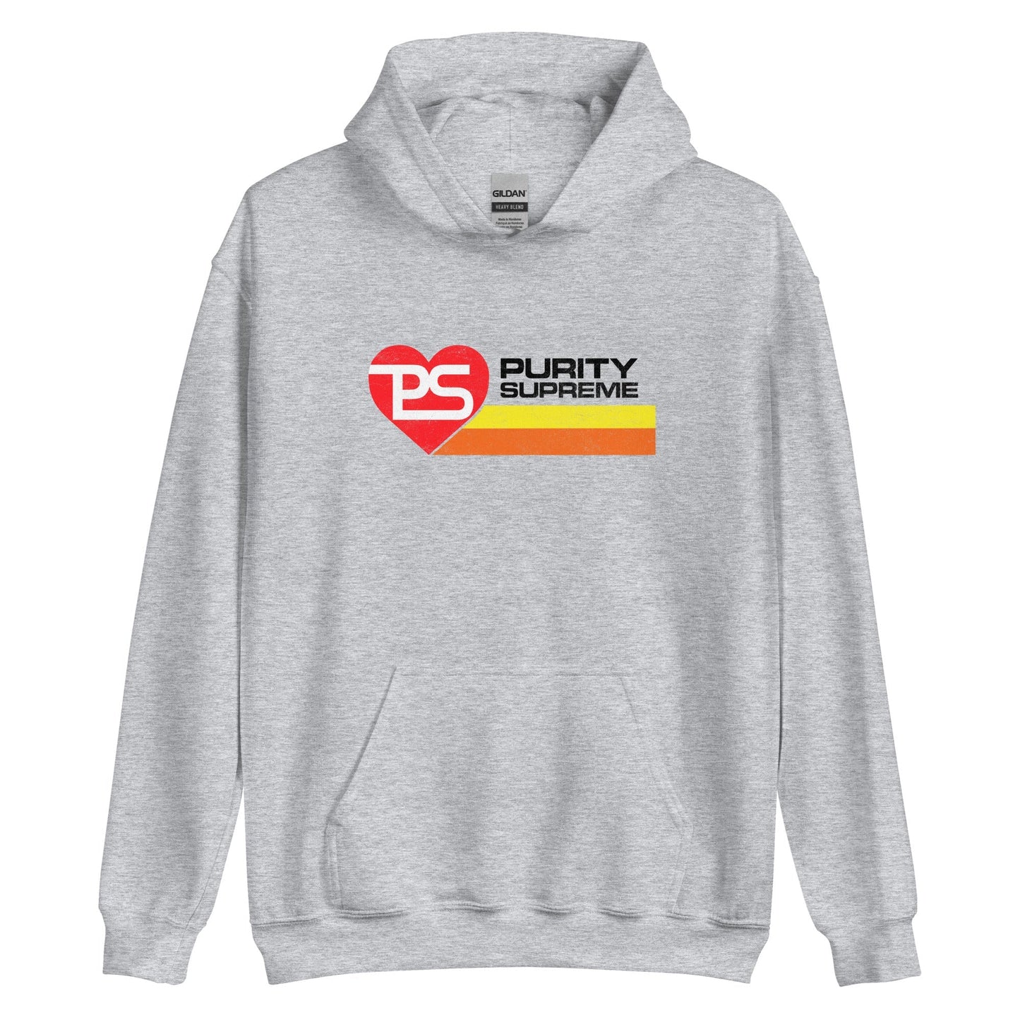 Purity Supreme Hoodie - Retro 1980s Old School Mens & Womens Sweatshirt