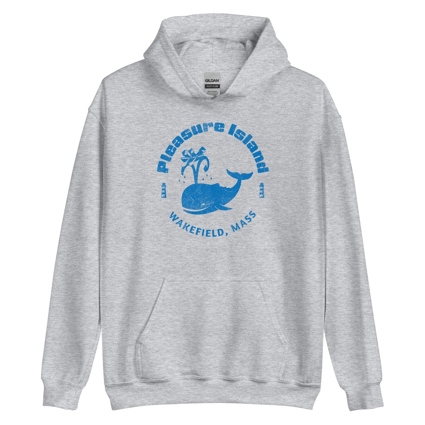 Pleasure Island Hoodie - Wakefield, MA | Old School Retro Amusement Park Sweatshirt