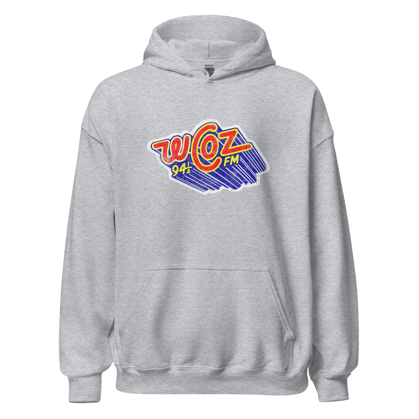 WCOZ Hoodie - Old School Boston Radio Vintage Sweatshirt